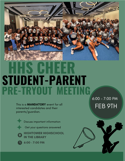  HHS CHeer Meeting 